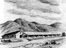 Panoramic view of the original Mission