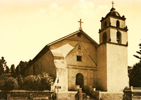 Mission San Buenaventura - Cardinell Vincent Postcards Collection