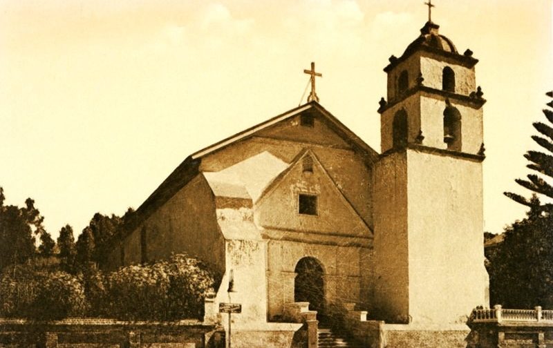 Mission San Buenaventura - Cardinell Vincent Postcards Collection