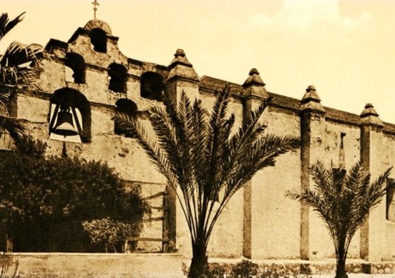 Mission San Gabriel Arcángel - Cardinell Vincent Postcards Collection