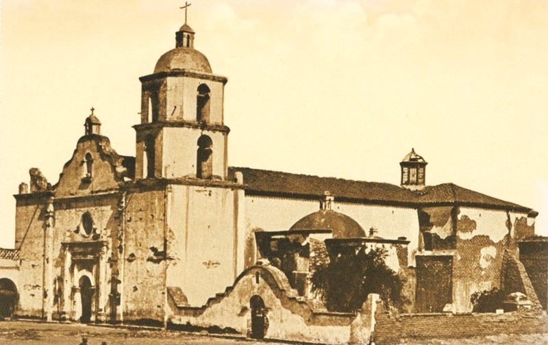 Mission San Luis Rey de Francia - Cardinell Vincent Postcards Collection