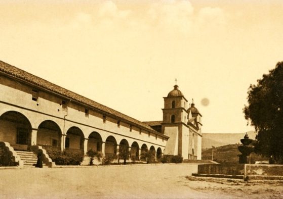 Mission Santa Barbara - Cardinell Vincent Postcards Collection