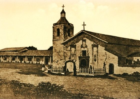 Mission Santa Clara de Asís - Cardinell Vincent Postcards Collection