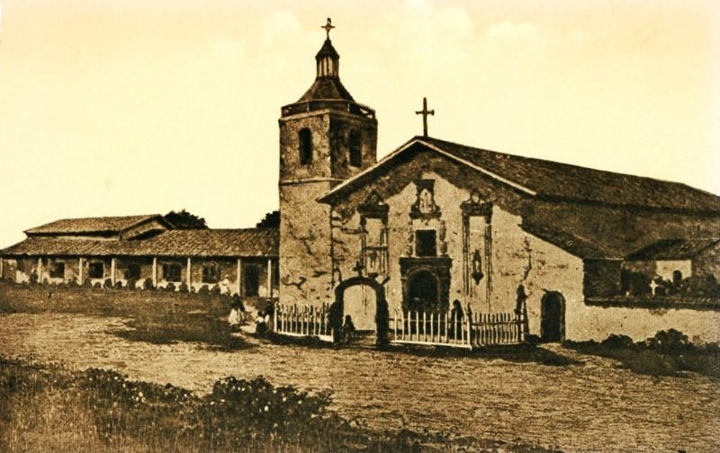 Mission Santa Clara de Asís - Cardinell Vincent Postcards Collection